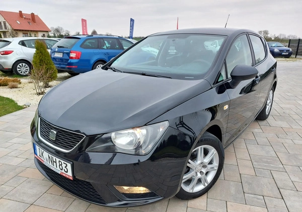 Seat Ibiza cena 22999 przebieg: 142000, rok produkcji 2012 z Białobrzegi małe 781